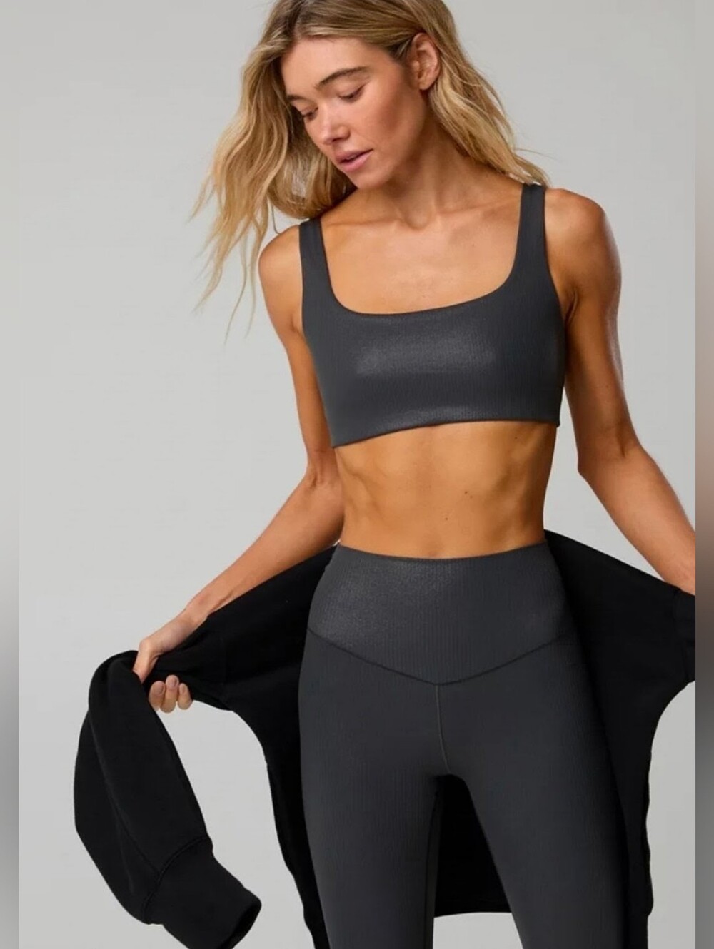 aerie OFFLINE By Aerie Real Me XTRA Rib Foil Legging
